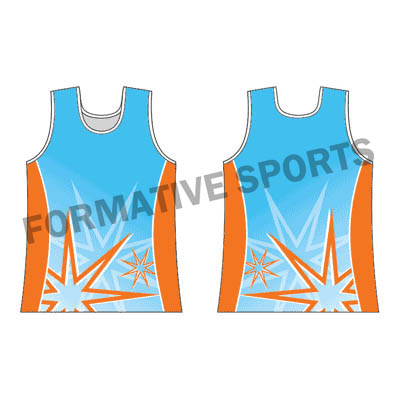 Customised Sublimation Singlets Manufacturers in Rochester